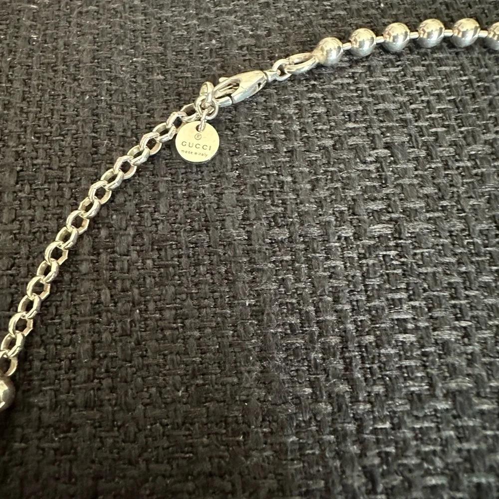 Gucci Men's Interlocking GG Pendant Necklace